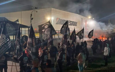 Bridgestone, entre despidos, denuncias y una planta parada y con custodia policial
