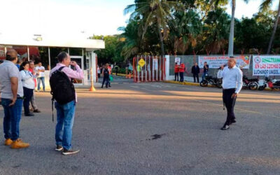 Sindicato de trabajadores de empresa embotelladora exigen respeto a sus derechos laborales