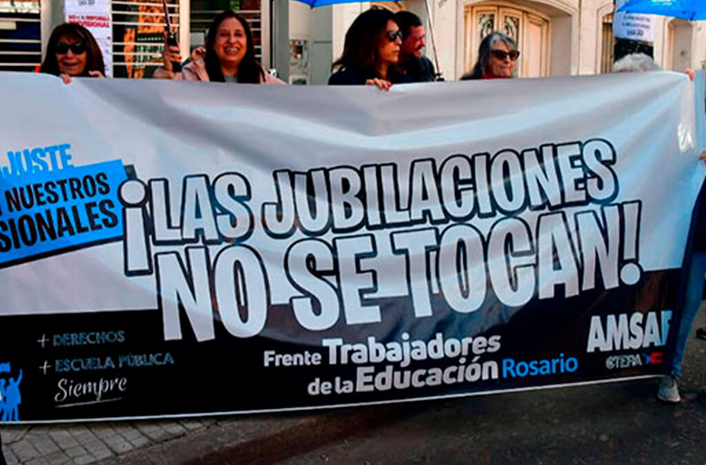 “No a la reforma jubilatoria”: Amsafe anuncia paro y movilización para este jueves