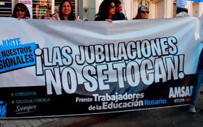 “No a la reforma jubilatoria”: Amsafe anuncia paro y movilización para este jueves
