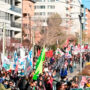 Caos en el centro neuquino por la marcha de ATEN Capital