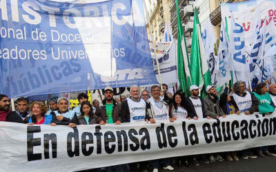 Docentes de las universidades nacionales vuelven a parar y marchan el jueves en favor de la ley de financiamiento