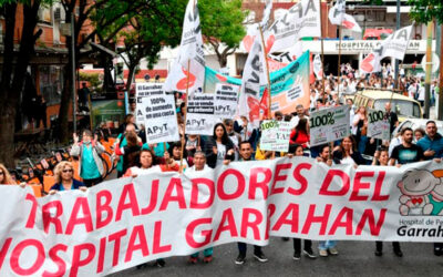 Trabajadores del Garrahan pararon por 24 horas en reclamo salarial y quita de ganancias