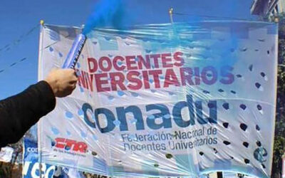 Nuevo paro y movilización de los docentes universitarios