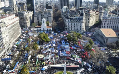 La CGT salió dividida a la calle, en un clima enrarecido por las críticas de Cristina al sindicalismo