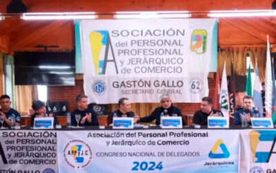 Con la presencia del ministro de Trabajo bonaerense Walter Correa, Jerárquicos de Comercio realizaron el 1° Congreso Nacional de Delegados.