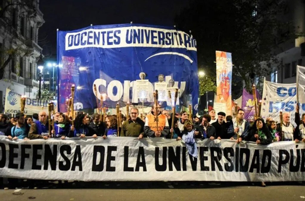 Paro universitario para el jueves 26 y nueva marcha federal en octubre