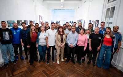 Cristina Kirchner se reunió con integrantes de la juventud sindical de la CGT