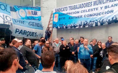 Municipales reclaman un aumento salarial y no descartan movilizarse al Palacio de Los Leones