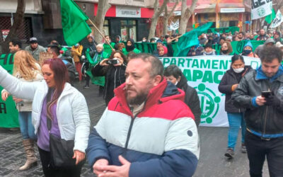 Dirigentes sindicales denuncian el intento de criminalización de la protesta en Mendoza