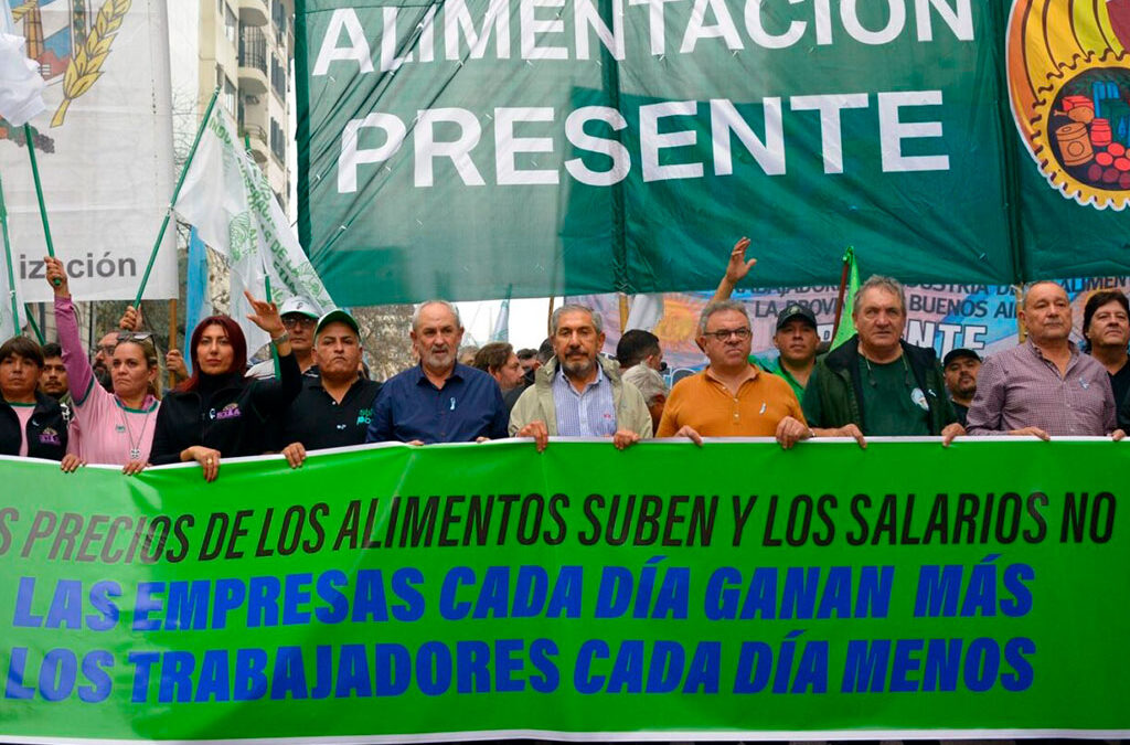 Gremio de alimentación cerró aumentos por encima del techo oficial: 14,08% hasta diciembre