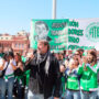 Plaza de Mayo: ATE Capital se manifestó contra los despidos y el congelamiento salarial