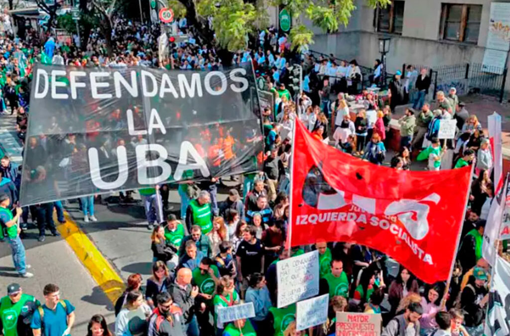 LLA no logró romper la unidad universitaria y el 2 de octubre habrá nueva marcha