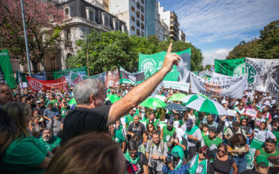 ATE acelera el plan de lucha con acampes y permanencias en ministerios a partir del jueves contra los despidos