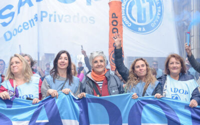 Los docentes privados convocan a una jornada de lucha y se suman a la marcha universitaria