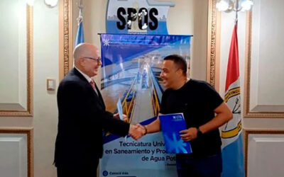 Obras Sanitarias firmó un convenio con la UTN para la Tecnicatura Universitaria de Agua Potable