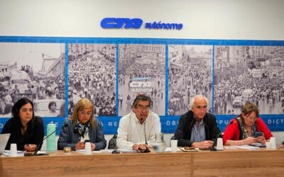 La CTA no afloja la campaña contra el DNU 70, el veto universitario y avanza con una Marcha Federal contra el Hambre