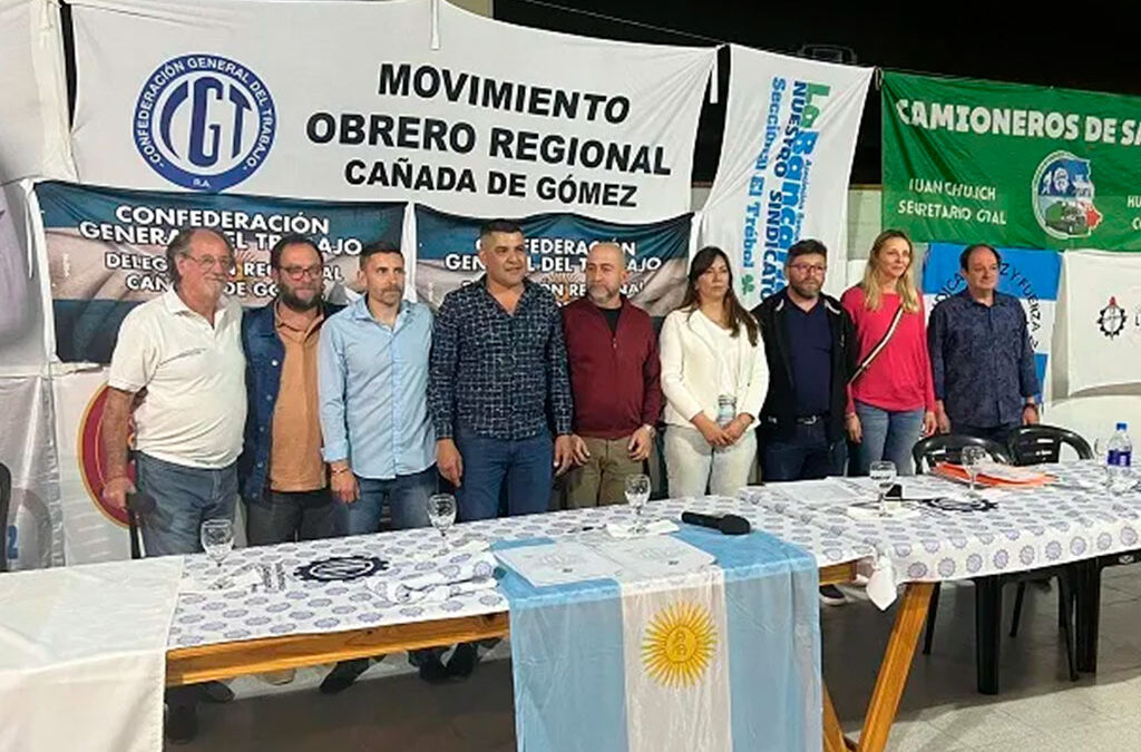 La CGT normalizó otra regional y sostiene el proceso de unidad en todo el país