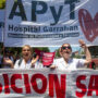 Trabajadores del Hospital Garrahan realizan un paro total por 48 horas en reclamo de una recomposición salarial