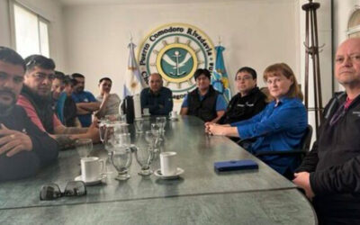 El SUPA impulsa obras y proyectos para fortalecer la actividad portuaria en Chubut