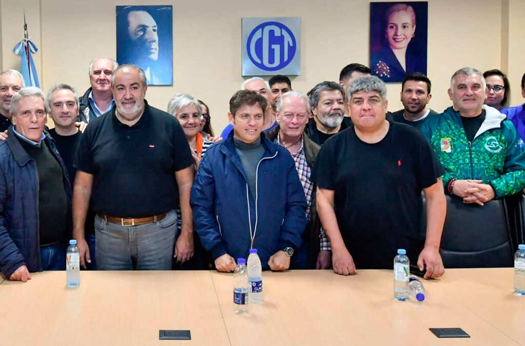 Sin acto propio, la CGT se pliega a Kicillof en la celebración del Día de la Lealtad