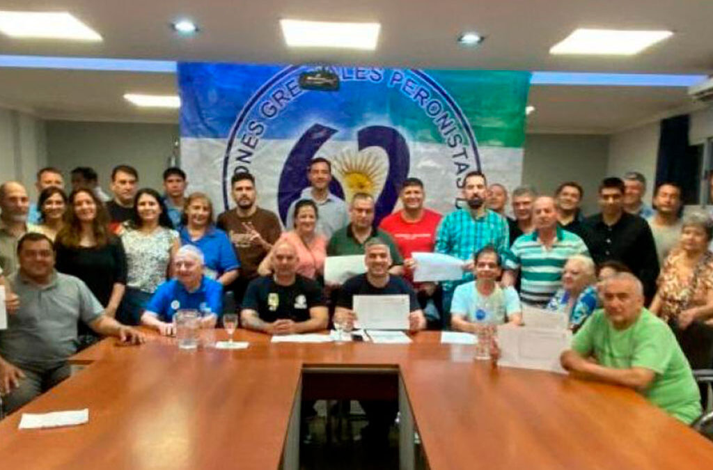 Las 62 Organizaciones respaldan a Quintela y piden unidad en la interna del PJ: «Es la mejor alternativa»