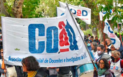 Conflicto universitario: Coad para 72 horas con carpa docente y asambleas