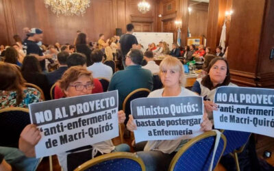 Enfermeros de CABA, otra vez a la carga contra Jorge Macri