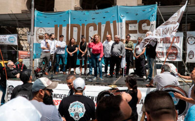 Paro y movilización: Judiciales sostienen el plan de lucha por recomposición salarial