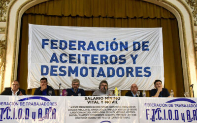 Aceiteros buscan unificar la lucha en defensa del salario mínimo con otros sindicatos