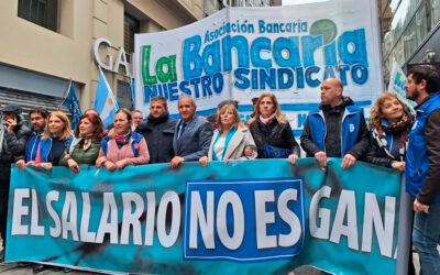 100 años de La Bancaria: «Un siglo de lucha», destacó la conducción del gremio