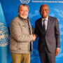 Gerardo Martínez se reunió con Gilbert Houngbo, Director General de la OIT quien manifestó su preocupación por la situación socio-económica y política de la Argentina