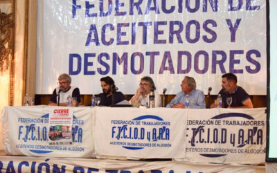 Aceiteros y desmotadores insisten con la “unidad” de toda la clase trabajadora