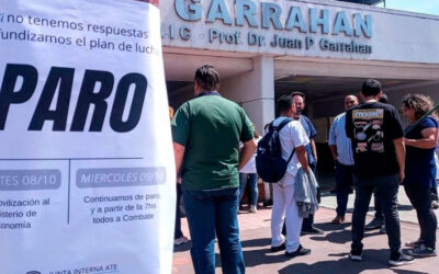 Paro en el Hospital Garrahan: Desfinanciamiento, fuga récord de profesionales y salarios a la baja