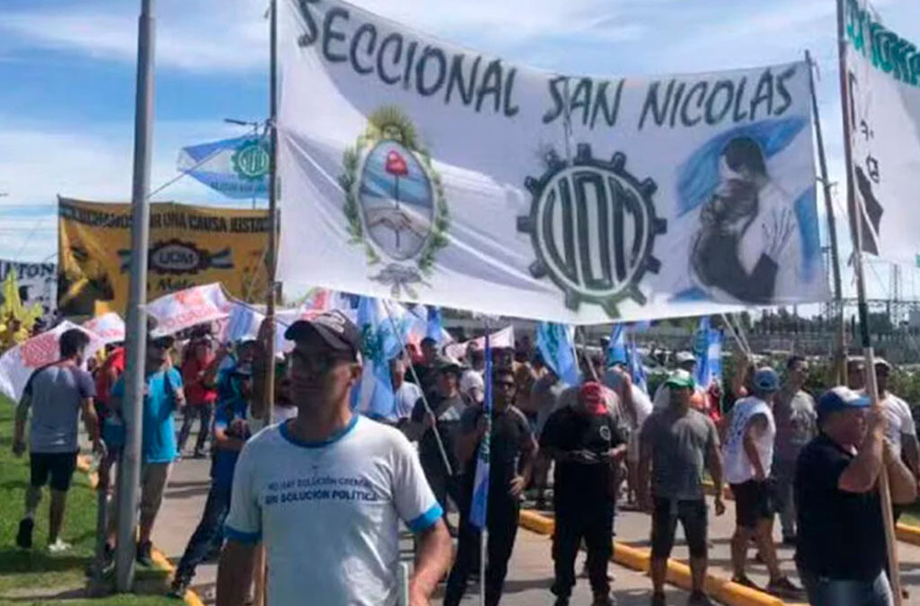 Con la paritaria de UOM trabada, se suma la alerta por despidos a trabajadores del sector