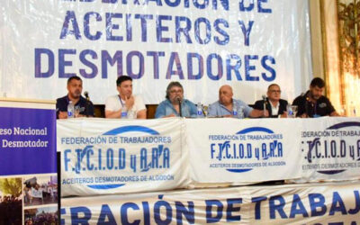 Aceiteros realizaron un congreso sindical para enfrentar el ajuste y luchar por los trabajadores