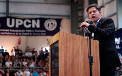El guiño de Kicillof a la CGT: «Los sindicatos son la columna vertebral del movimiento»