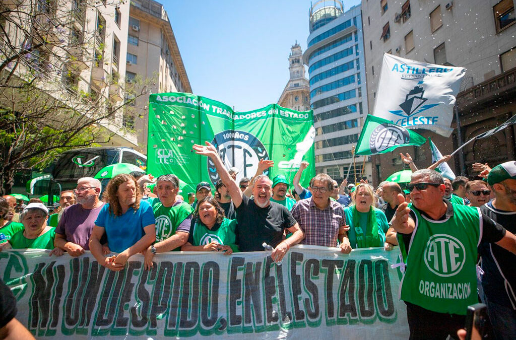 ATE destacó el «alto acatamiento» al paro nacional de estatales y advirtió con otra medida antes de fin de año