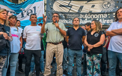 El gremio de telefónicos Uettel logró la reincorporación de Julio Castro, trabajador despedido con fueros sindicales