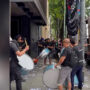 El gremio de televisión rechazó los despidos y movilizó a la productora La Corte