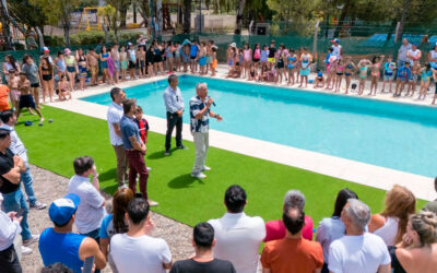 Se inauguró el Espacio Recreativo con la Pileta del SEC