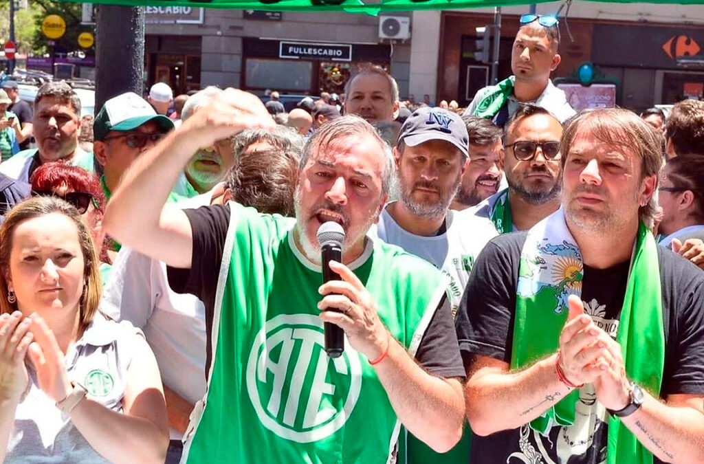 ATE rechazó el límite a las paritarias estatales: «Pone en riesgo la paz social»