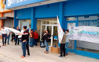Conflicto en una sucursal bancaria de Comodoro: «Vinieron a cerrarla y a desvincular a la gente»