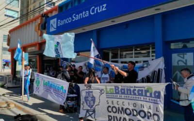 La Bancaria condena la falta de “responsabilidad social y ética” por el cierre del Banco Santa Cruz