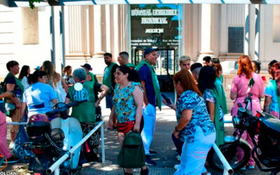 Trabajadores del Hospital Geriátrico Provincial, de paro por tiempo indeterminado: piden el pase a planta permanente