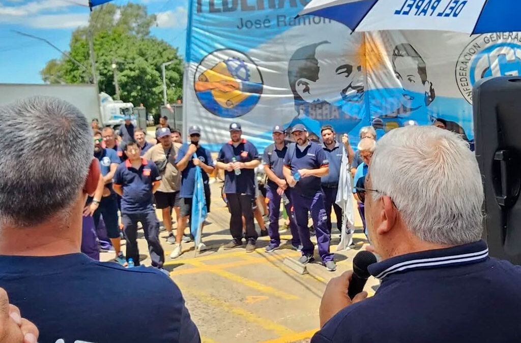 Papeleros en lucha por bono y paritarias: Paro, movilizaciones y conciliación obligatoria