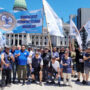 Marítimos marcharon al Congreso en defensa de la marina mercante y la Soberanía Nacional