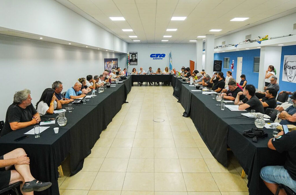 La conducción de la CTA Autónoma trazó lineamientos para el 2025: qué acciones marcan la agenda
