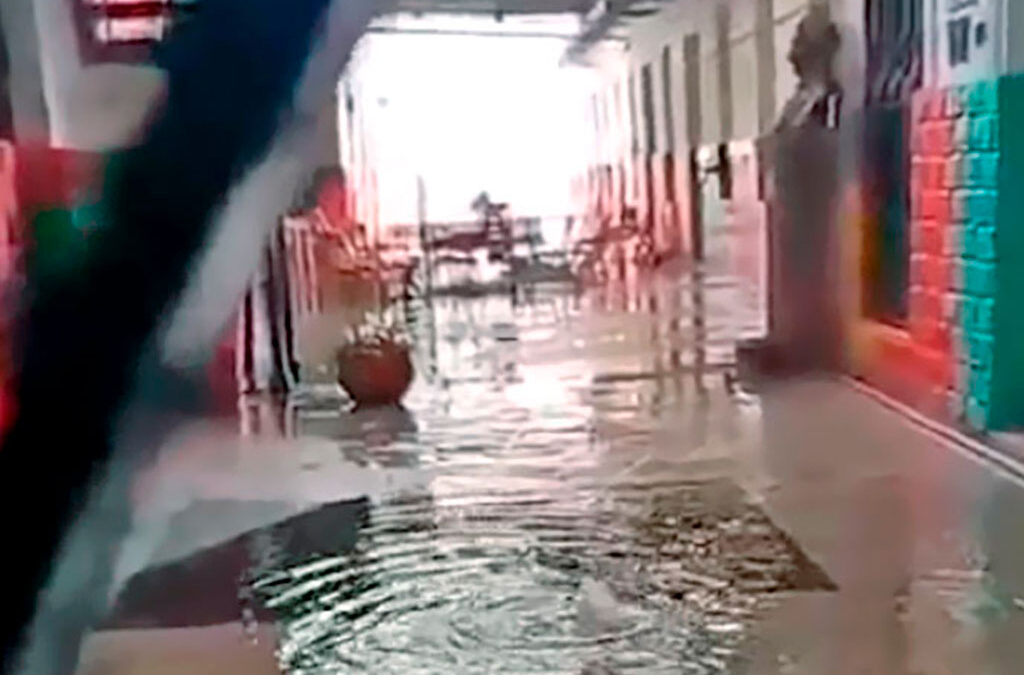 Amsafe Rosario pide un “urgente” Presupuesto educativo tras exponer escuelas inundadas en la ciudad