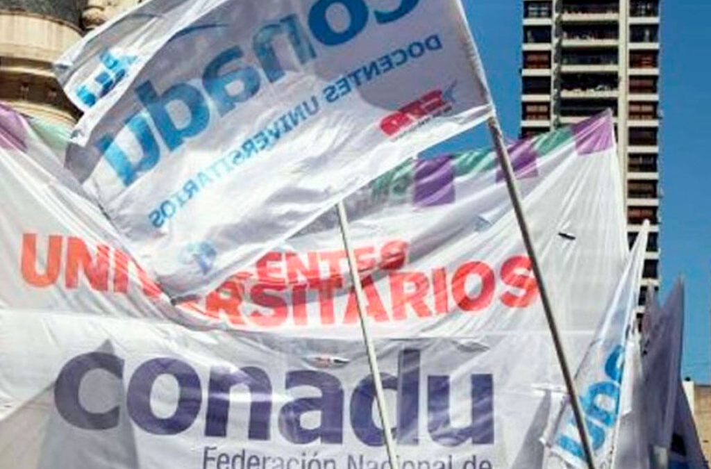 CONADU denunció “un nuevo ataque del gobierno» al sistema científico y tecnológico nacional